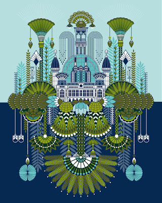 Versus/Temple of Nature Screen Print by Koralie x Jonathan LeVine Gallery