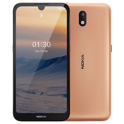 Nokia 1.3 pictures, official photos Cyan