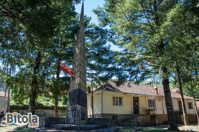 #Capari village, near #Bitola, #Macedonia - Monument to the Fallen Fighters from the Ilinden Period and the National Liberation War