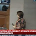 Watch: Sen. Cayetano forced Sen. de Lima to walk out of Senate hall