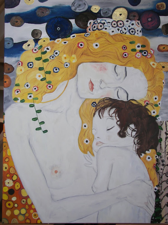 La Maternité d'après Klimt. Tiré des Trois âges de la vie