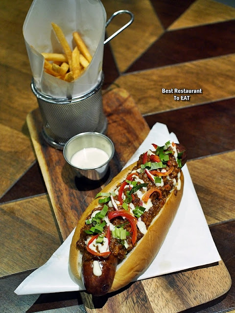 TOMMY THONGCHAI JAYA ONE  Menu - Thongchai's Chilli Dog 