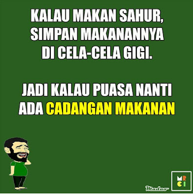 10 Meme 'Bulan Puasa' Ini Nyentilnya Jleb, Kamu Banget Nggak?