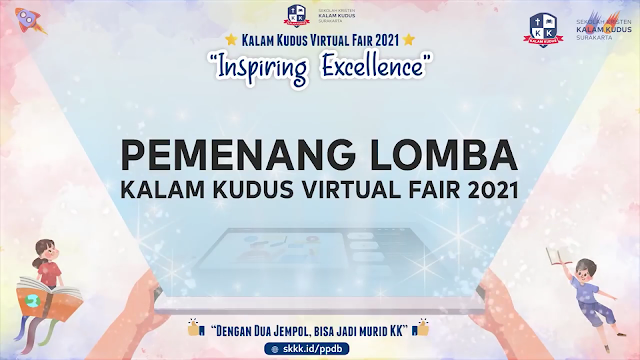 Pengumuman Lomba Kalam Kudus Fair 2021 - Jenjang SD SMP & SMA