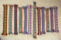 Lithuanian hand woven bookmarks