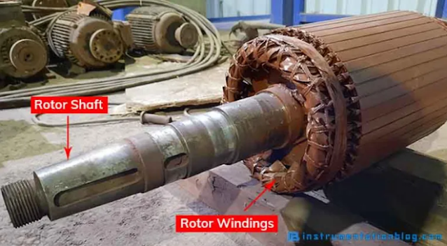 rotor shaft dan rotor winding