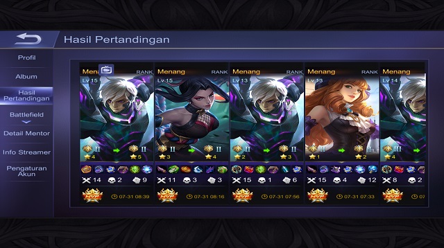 Cara Mendapatkan Tim Pro di Mobile Legends