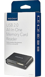 Insignia USB 2.0 All-In-One Memory Card Reader