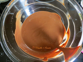Crème dessert au chocolat noir préparation