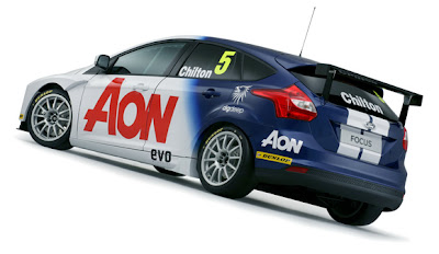 Ford Focus Super 2000 2011 (Chilton) Rear Side