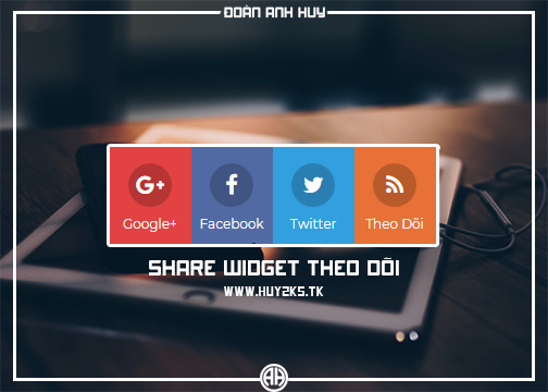 SHARE WIDGET THEO DÕI