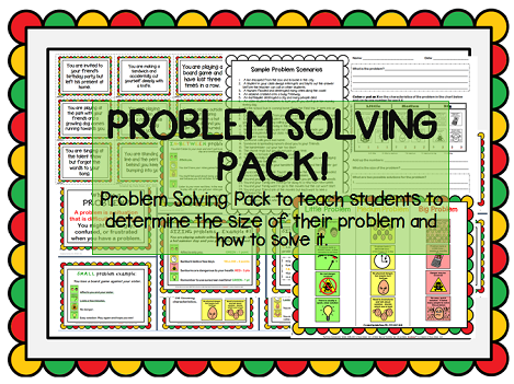 https://www.teacherspayteachers.com/Product/Problem-Solving-Pack-Unit-on-little-medium-big-problems-social-skills-ASD-1279690