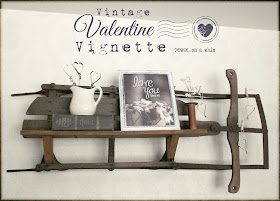 Old Book, Lollipop Molds and a Pretty Sign for Valentene's Day via http://deniseonawhim.blogspot.com