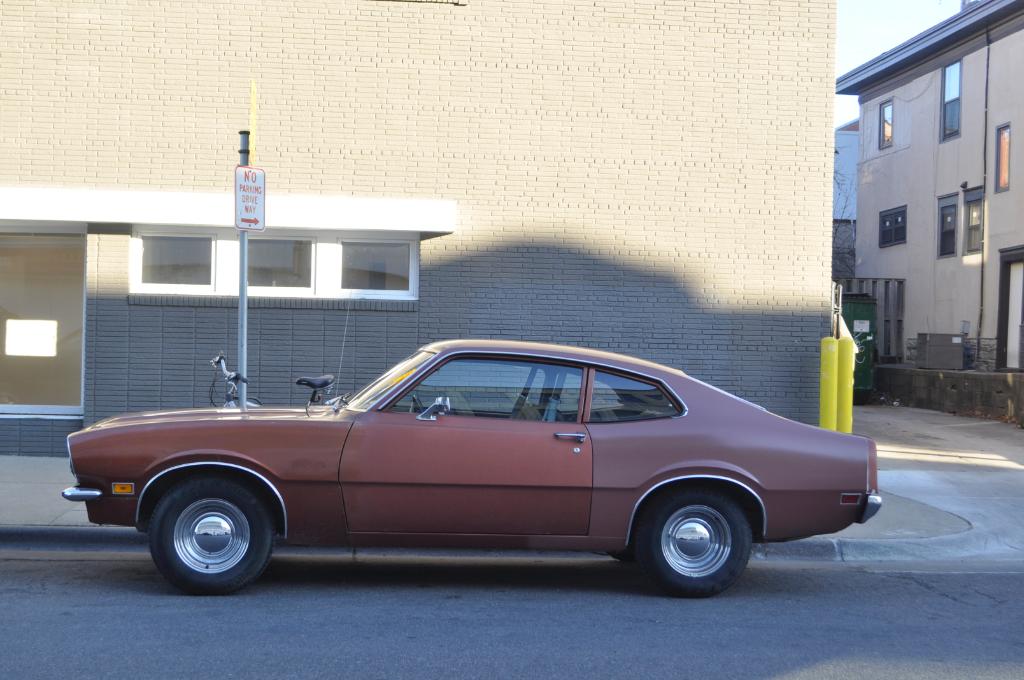 Minneapolis Street Sighting Ford Maverick two door