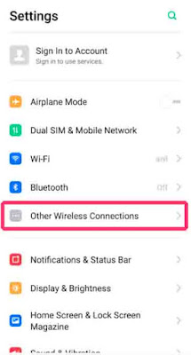 Other Wireless Network Option Phone