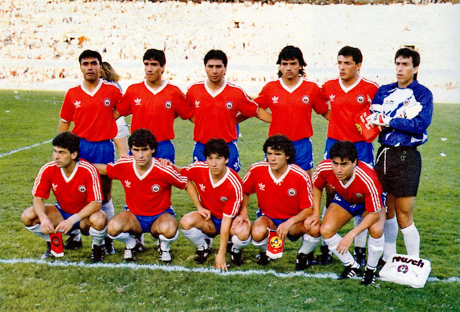 SELECCIÓN DE CHILE contra Argentina 02/07/1989