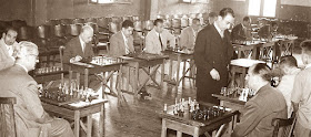 Simultáneas de ajedrez de Jaume Lladó en 1946