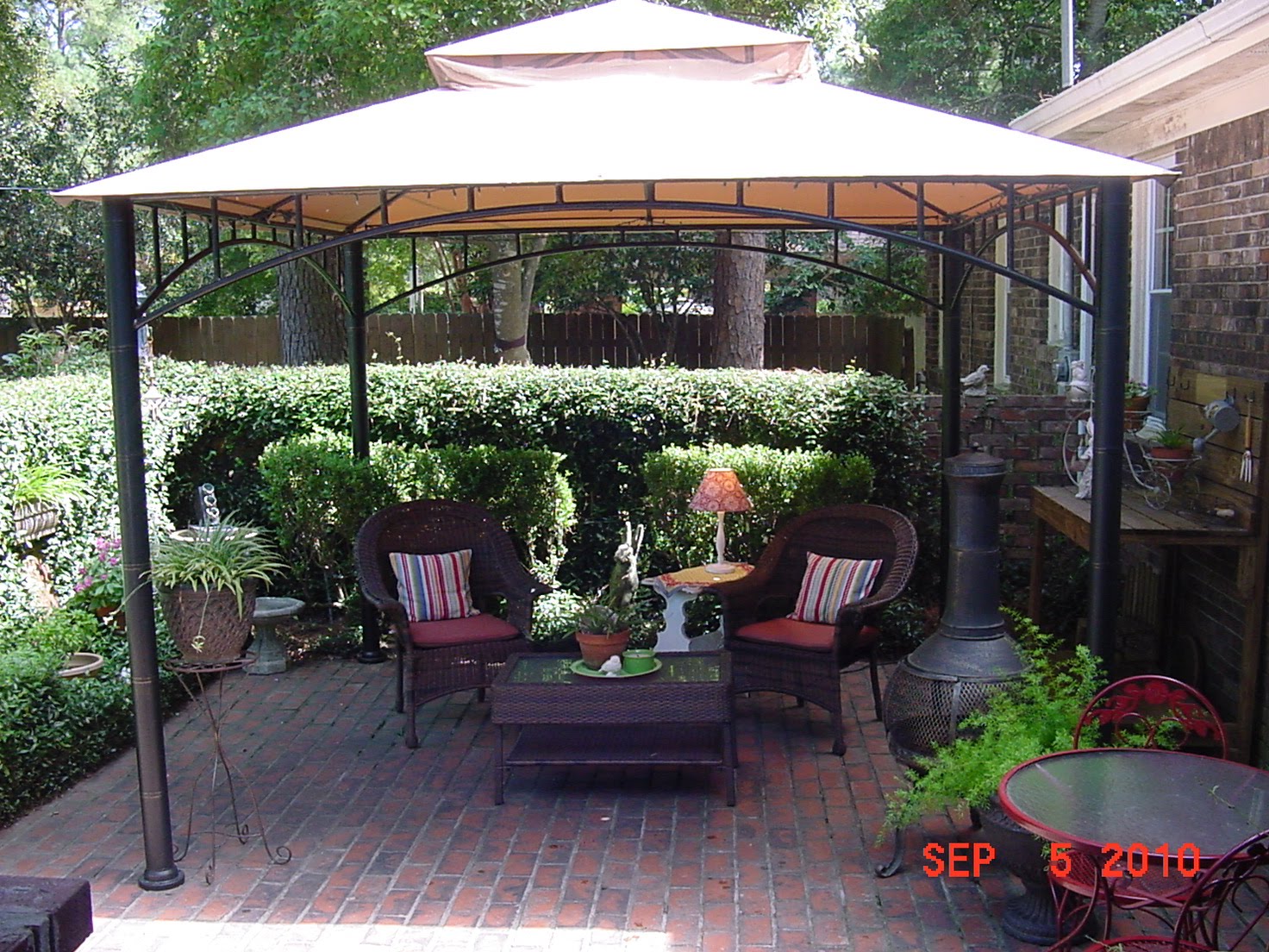 The Happy Homebody: My Patio Canopy