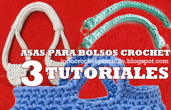 3 tutoriales de asas para bolsos