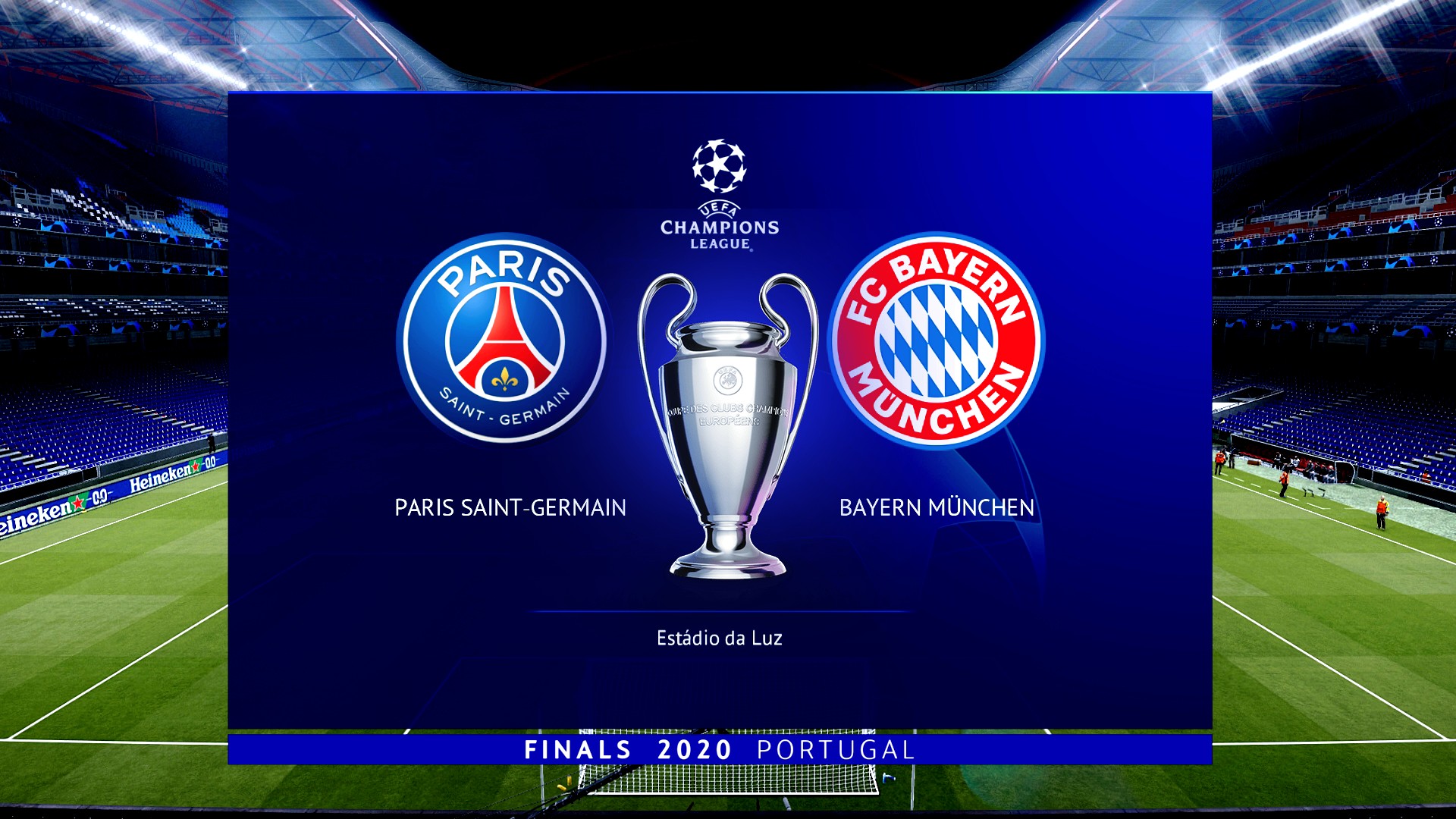 PES 2020 UEFA Champions League Final 2020 | PSG vs Bayern ...