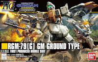 Carátula de la caja del RGM-79[G] GM Ground Type