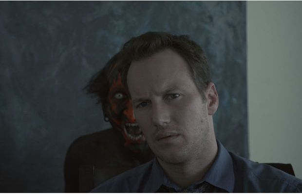 creepy face from insidious. Why was the black/red faced