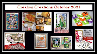 Overzicht van een aantal creaties gemaakt door Crealies design-teamleden en gastdesigners. Overview of a number of creations made by Crealies design-team-members and guest-designers.