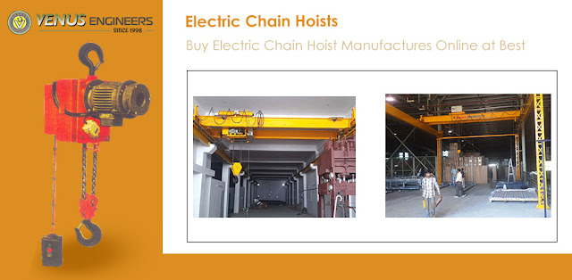 Electric Chain Hoists - Buy Electric Chain Hoist Manufactures Online at Best