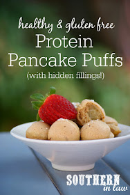 Healthy Protein Pancake Puffs Recipe  low fat, gluten free high protein, clean eating friendly, refined sugar free, healthy dutch pancakes recipe, healthy recipes using cake pop maker