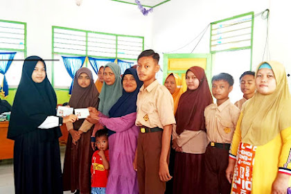 Penyerahan PIP Asprasi Elnino SMPN 6 Satap Tilamuta