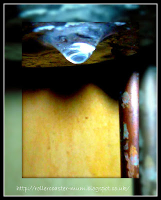 water droplet from boiler