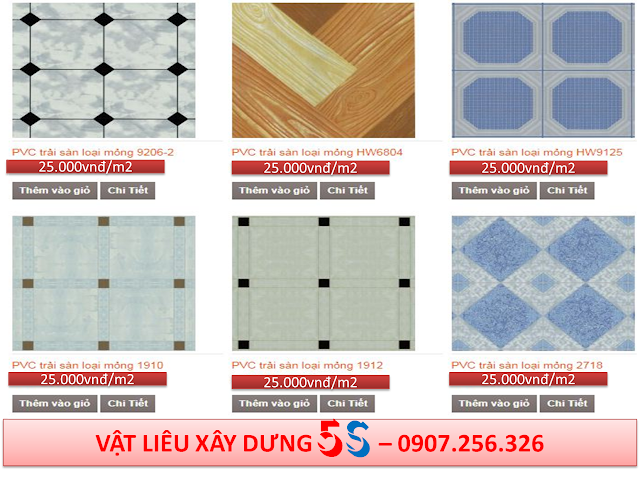 pvc trải sàn giá rẻ tại tphcm