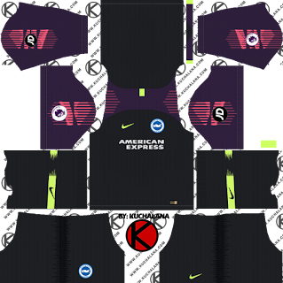  and the package includes complete with home kits Baru!!! Brighton & Hove Albion FC 2018/19 Kit - Dream League Soccer Kits