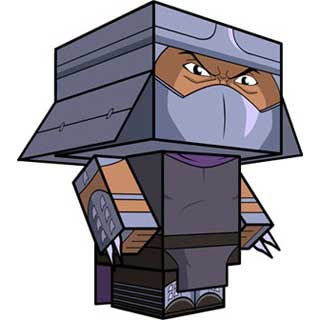 Shredder Papercraft