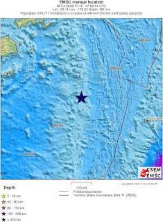 Cutremur major cu magnitudinea de 7,0 grade in Fiji