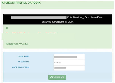 generate Prefill Dapodik 2019