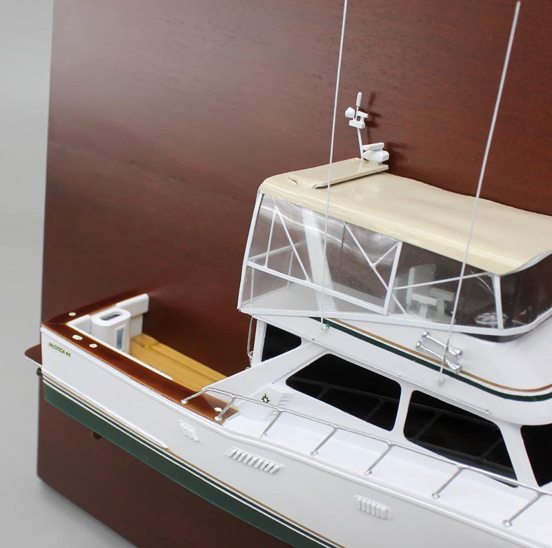 SD Model Makers: Sport Fishing Boat Half Hull Model
