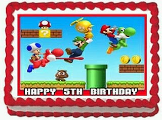 Mario Bros, children party cakes