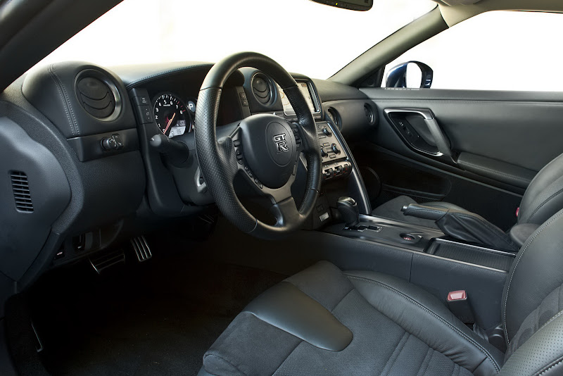 2012 Nissan GTR Black Edition Interior Design