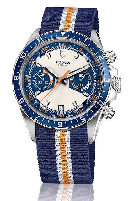 Reloj Vintage Tudor Heritage Chrono Blue