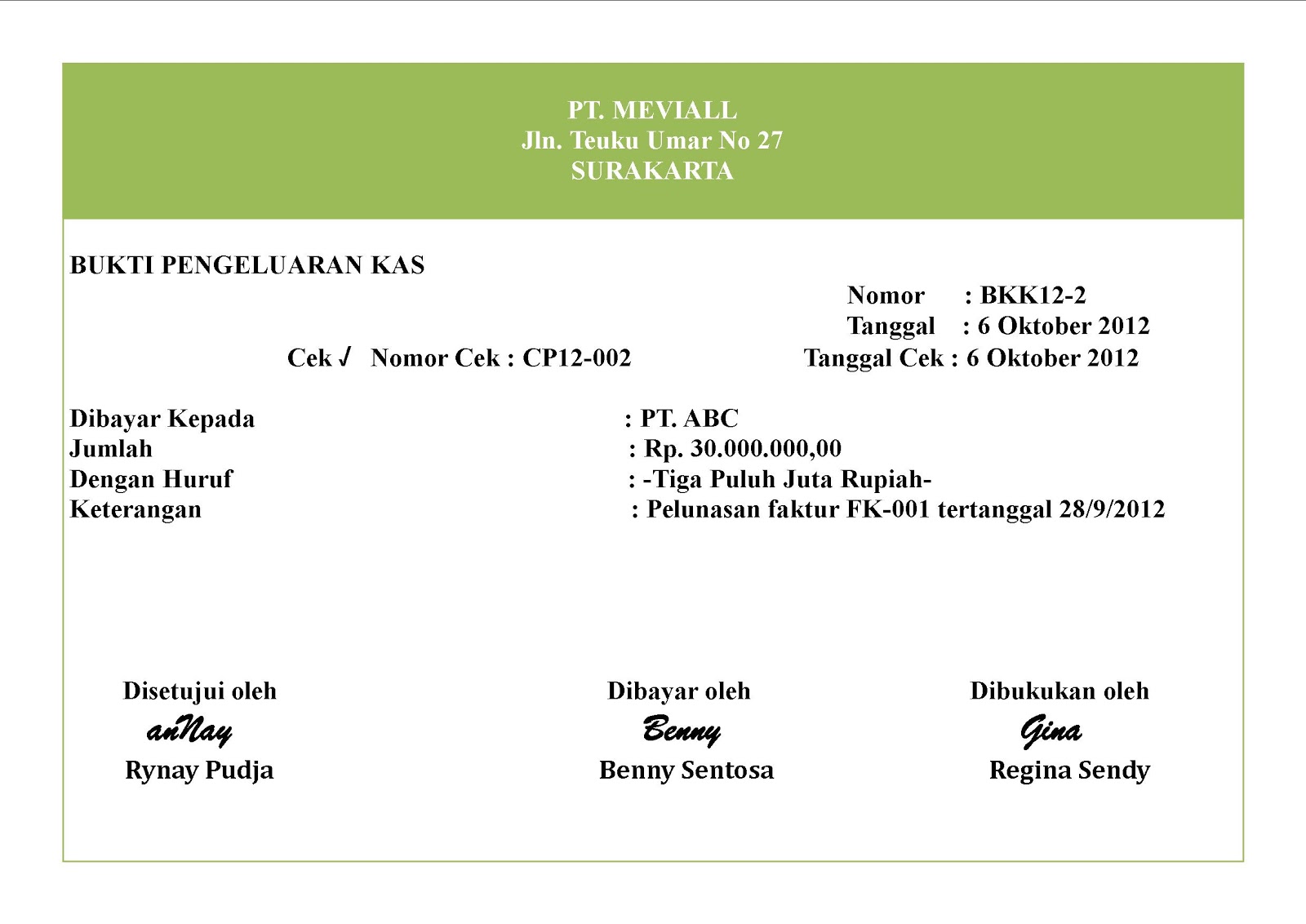 Contoh Jurnal Umum Dalam Bahasa Inggris - Dzień Ojca