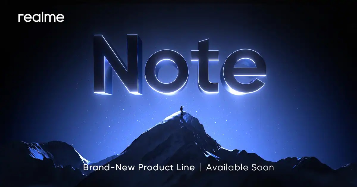 realme Note Series Open Letter