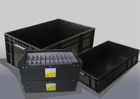 Antistatic Plastic ESD Corrugated Box for Electronics Board
