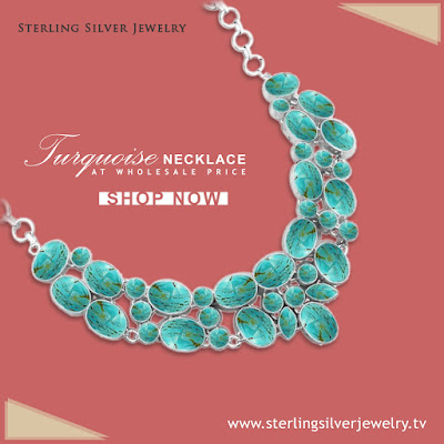 turquoise handmade necklace
