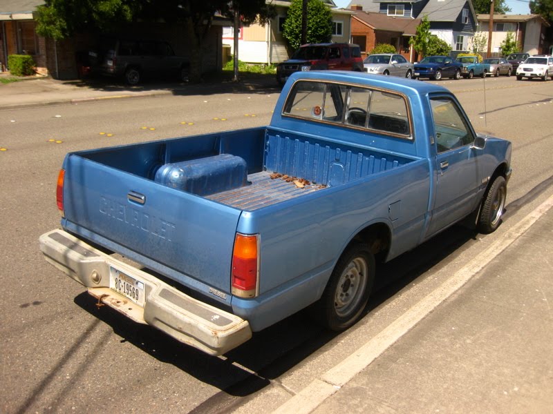 Little Blue Pickup 1 1982 Chevrolet Luv Diesel