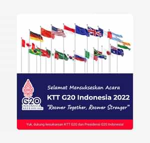 contoh ucapan kkt g20 indonesia