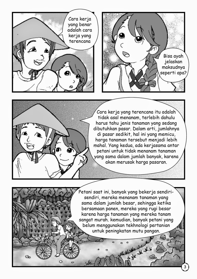 X Kanopi Media Komik Pertanian Negara Agraris