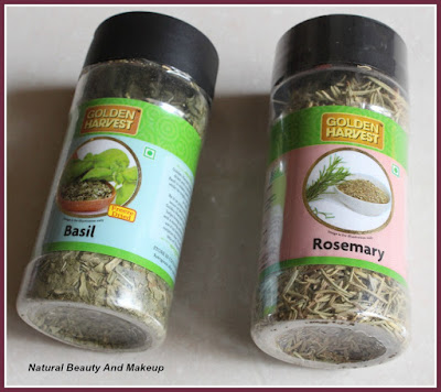 Haulpost featuring Basil and Rosemary dry leaves on Natural Beauty And Makeup blog