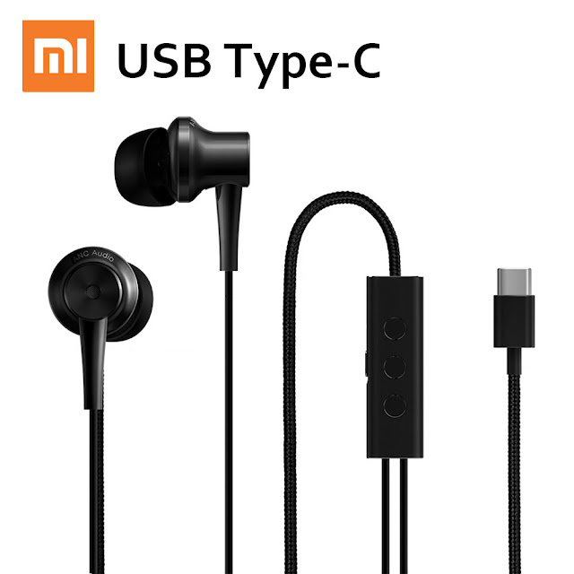 Xiaomi's latest USB Type-C earphones : Hi-Res audio with active noise cancellation