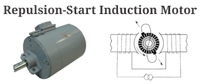 repulsion start induction motor in hindi